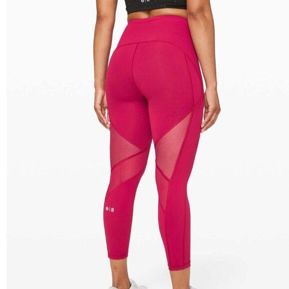 Lululemon Stronger as One Tight 25" *lululemon X Barrys Ruby Red - Picture 6 of 6